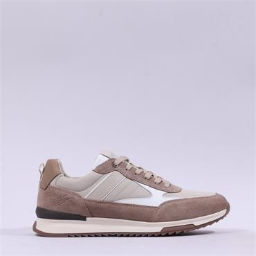 Tommy Bowe Paisami Laced Trainer - Sand Combi